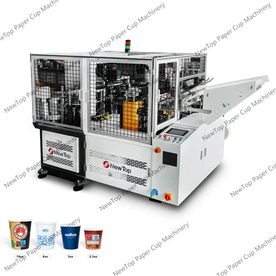 Máy làm cốc giấy đầy đủ servo